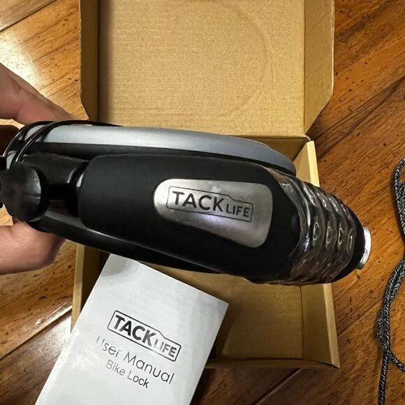 Tacklife Bike Lock Heavy Duty (HCL2C) Cable 6-FEET - Picture 3 of 7